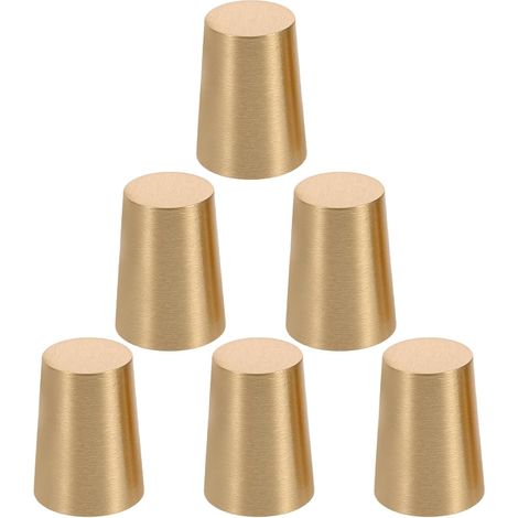 de 6 rehausseurs de planches à découper en laiton de 20 mm (1/5)