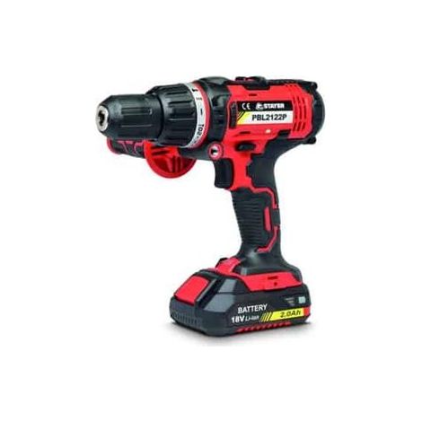 Taladro atornillador STAYER percutor 18v PBL 2122 PK