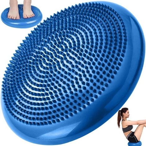 Coussin d équilibre trente quatre centimètres de diamètre pour physiothérapie et rééducation assise confortable (1/5)