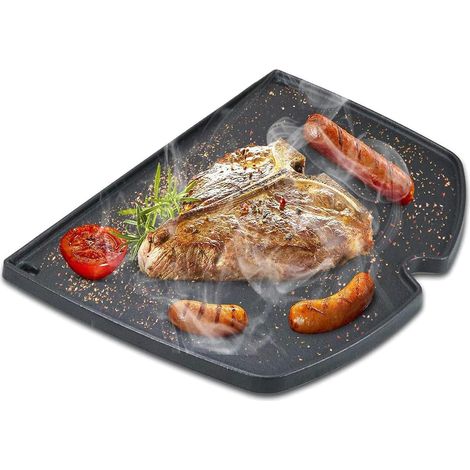 6560 - Pièces de rechange pour barbecue Q300 Q3000 Q3200 Q3400 Series - 45,2 x 31,5 cm - Accessoire de plaque de cuisson 57060001 586002 426001 56010049 - Pour barbecue à gaz 6506 Grille (1/5)