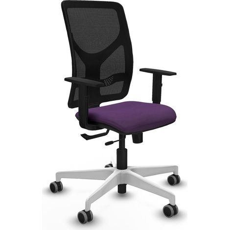 Chaise de bureau piqueras y crespo Motilla blanc mousse haute qualité (1/2)