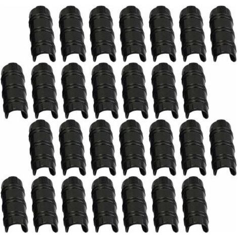 Accessoire pour serre,30pcs 32mm Serre Clips,Pinces à Tuyau pour la Fixation des Housses au Jardin Serres,des Films,des Plantes (1/5)