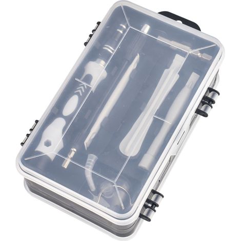 Kit de réparation tournevis acier chrome vanadium assortiment embouts pour démontage montre téléphone portable (1/5)