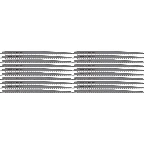 Reciprocating Saw Blade Pruning & Coarse Wood 300mm 3tpi Pack of 20 (1/2)