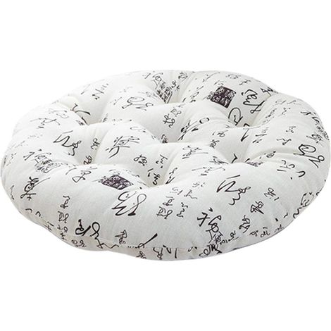 1 Coussin rond, Polyester, Design ergonomique, Confortable, Pour maison bureau voiture (1/4)
