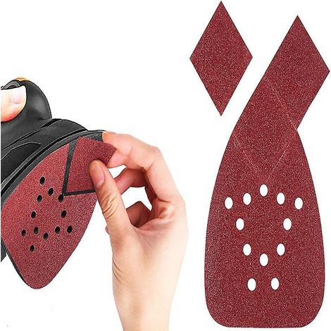 Black & Decker Handschleifer Mouse Schleifblätter, Körnungen 40, 60, 80 und 120 (1/3)