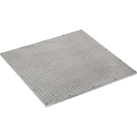 Placa de adaptación de aluminio de 150x150x10 amf