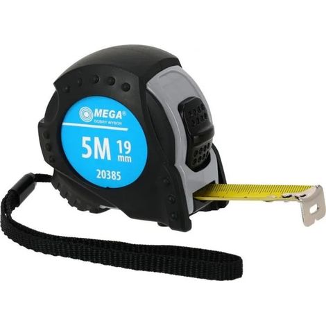 mètre ruban mega 3 m largeur 16 mm double arrêt