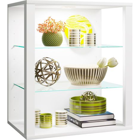 Vitrina de soporte de cristal de madera Glasol SW 60x52x35 - VCM