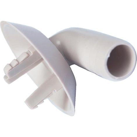 Tuyau de Drainage pour Climatiseur, Embout de Vidange en Coude, Raccord de Tuyau d'Eau Robuste pour Drainage de l'Appareil Extérieur (1/5)
