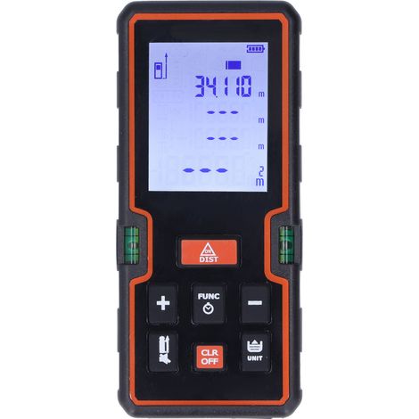 Télémètre laser 40 m avec affichage numérique, outil de mesure pour la construction HD40P (1/5)
