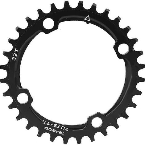 104BCD Vélo Plateau Étroit Large Rond Chaîne Réparation Pignon Unique pour VTT Bicyclette Montagne (1/5)