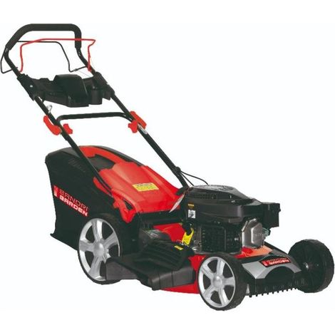 Sandrigarden SG-17050 Tagliaerba a Scoppio Semovente 4T OHV 170 cc 2,8 kW trazione posteriore taglio 51 cm 8 altezze mulching sacco 62 L
