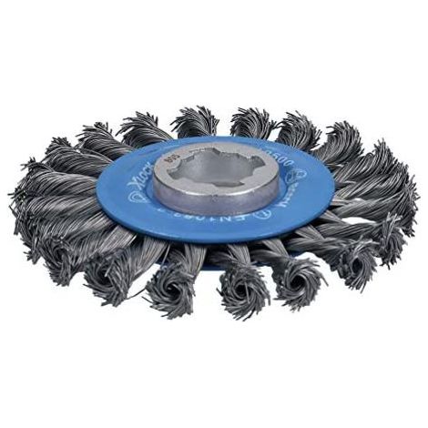 Bosch Professional Heavy - Mola a filo ritorto (per metallo, X-LOCK, Ø 115 mm, spessore del filo 0,5 mm)