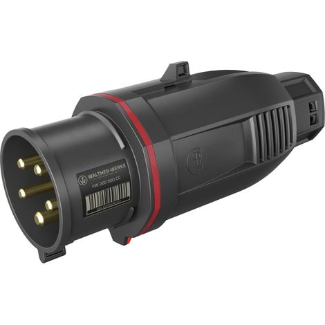 Walther Werke FW230506CC CEE Stecker 32 A 5polig 200 V, 415 V 1 St. (1/2)