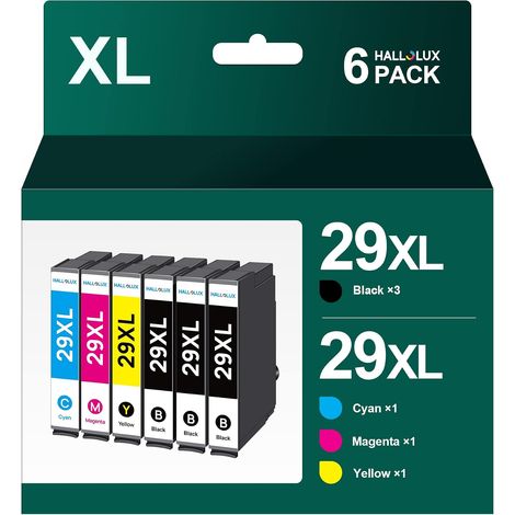 29XL Cartouches d'encre pour Epson 29 29 XL pour XP-255 XP-445 (1/5)