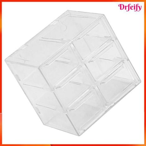 Drfeify boîte d'organisateur de grille Boîte de rangement de grille Organisateur de récipient en meuble boite 9 6 compartiments (1/5)