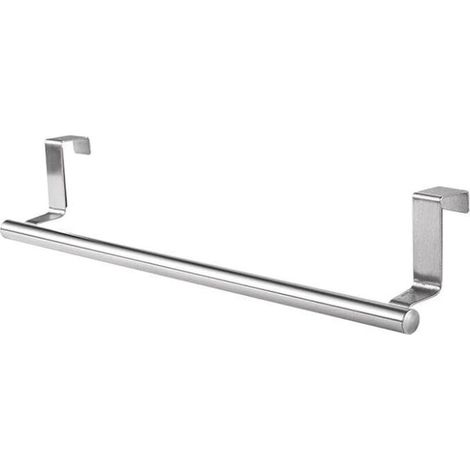 barre portasciugamani in acciaio inossidabile da montare sulle ante dei mobili della cucina, 14,17 x 2,44 pollici (1/4)