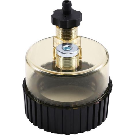 Separador de agua y combustible para excavadoras CAT 312D, 315C, 320D, 322C, 323D, 324D, C7 y C9 (accesorios 343-5527 y 173-7126).