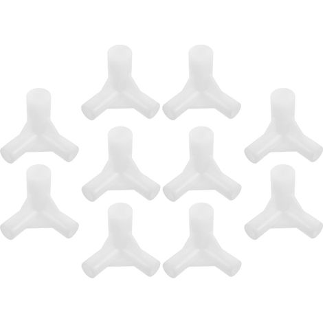 Lot de 10 supports moustiquaire en plastique, connecteurs lit (1/5)