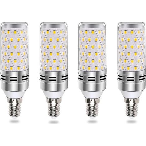 Ampoule LED E14 Mais 16w Blanc Froid 6000k. Équivalent Halogène E14 100w 120w. 1600lm. 360 Lumière. Ac 175 (1/4)
