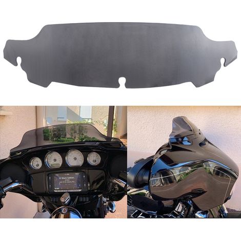 Pare-brise fumé de 4,5 pouces pour motos Harley-Davidson Grand Glide (1/5)