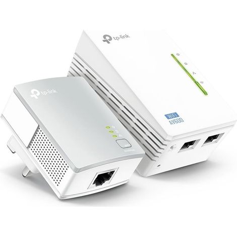 TP-Link TL-WPA4220 KIT 600 Mbit/s Ethernet/LAN WLAN Weiß 2 Stück(e)