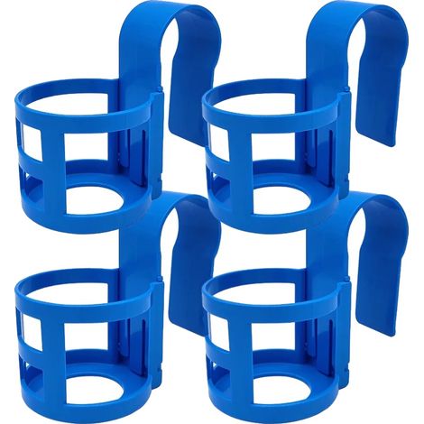 Portabicchieri da piscina, in plastica resistente, facile installazione, 4 pezzi - 1 (1/2)