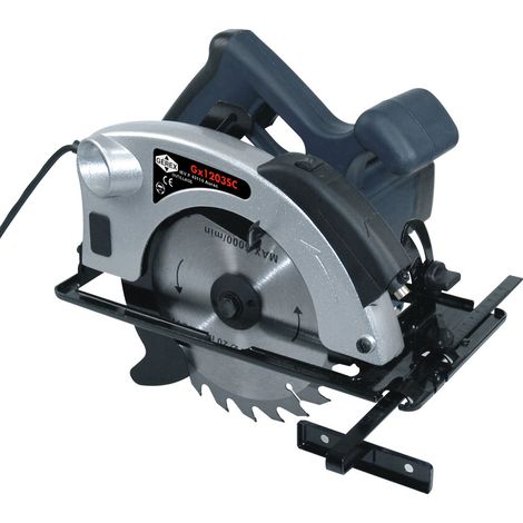 Scie circulaire avec pointeur laser 1200w (1/3)