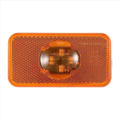 24V LED-Seitenmarkierungsleuchte für Pkw und Lkw, gelb, 4 LEDs, passend für Volvo Trucks FM/FHJXLGV (1/5)