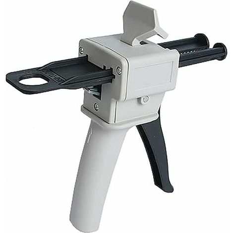 Pistola erogatrice epossidica Ulisem 50ml AB Pistola applicatrice per pistola per colla epossidica per miscelazione colla, rapporti 1:1 e 2:1 (1/5)
