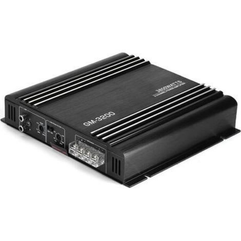 12V 3800W Stereo Car Amplifier – 2 Channels – Aluminum Alloy – Fast Heat Dissipation – Smooth and Powerful Sound (1/5)