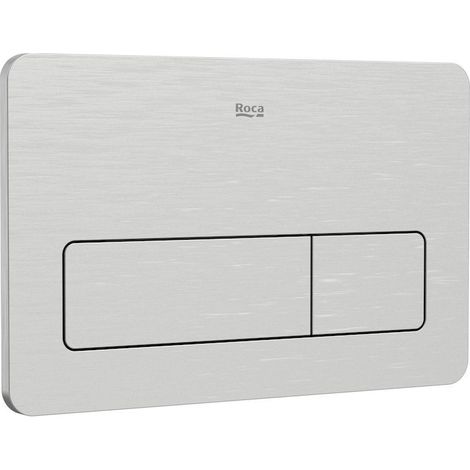 Placa de accionamiento Roca PL3 PRO Dual antivandálica de acero inoxidable (1/2)