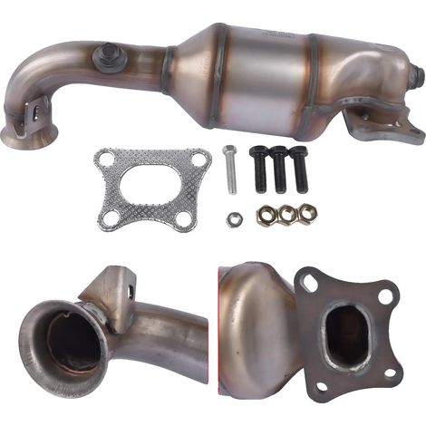Catalyseur, Acier, Dimensions standard, Compatible avec Citroën C1 II PA / Peugeot 208 I, Conforme aux normes d'émissions de l'UE (1/5)