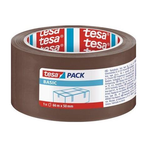 NASTRO IMBALLO AVANA PP 58571 TESA - PPL MM 50 ML 66- 36 pezzi