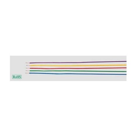 HELU 26454 Filo singolo LiYv 1 G 0.75 mm² Verde, Giallo 100 m (1/2)