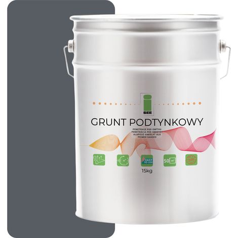 INTONACO SILICONICO PER FACCIATE, GRIGIO ACCIAIO, 15 KG (1/5)