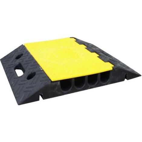 VISO Protège-câbles CP402 noir, jaune Nombre de canaux: 4 500 mm Contenu: 1 pc(s) S240671 (1/4)