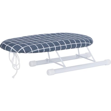 Mini Planche à Repasser Pliable, Table de Repassage avec Housse Lavable Portable, Pliage Compact, Acier et Plastique, pour Voyage et Domicile, 26 x 11 x 8 cm (1/5)