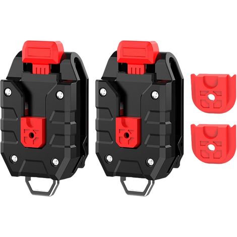 Support de ruban à libération rapide pour ceinture ou sac à outils avec mécanisme de verrouillage sécurisé et métal robuste (1/5)