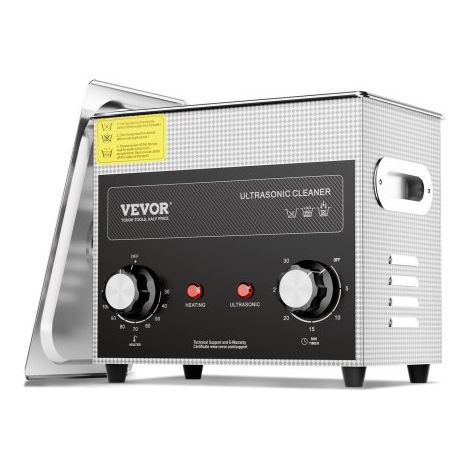 Nettoyeur à Ultrasons Numérique 3 L Bac Ultrasons avec Minuterie (1/5)