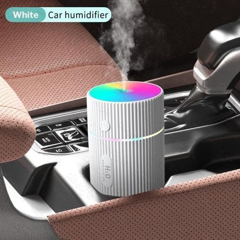 Luftbehandlung, Auto-Luftbefeuchter, Diffusor für ätherische Öle, tragbar, Mini-Aromatherapie-Diffusor, für - Typ WEISS (1/4)