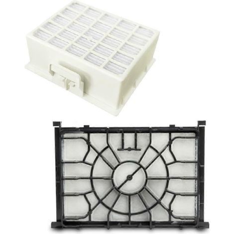 Filtre HEPA + dispositif de protection du moteur compatible avec les aspirateurs Siemens Z4.0 VSZ4G331/01 et Z7.0 VSZ7330/05. (1/5)