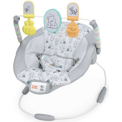 Baby bouncer - DISNEY BABY - WINNIE THE POOH - Arch with removable educational toys - Adjustable from 0 to 6 months (1/3)