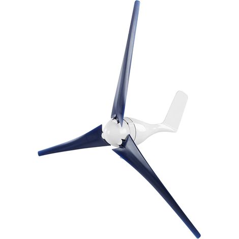 Kit de petites éoliennes 1200 W avec 3 pales pour le chargement de la maison marine (bleu, 24 V) (1/5)