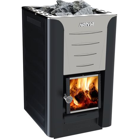 Harvia Pro 20 Sauna Holzofen 24,1 kW Saunaofen Holz mit BImSchV Stufe 2