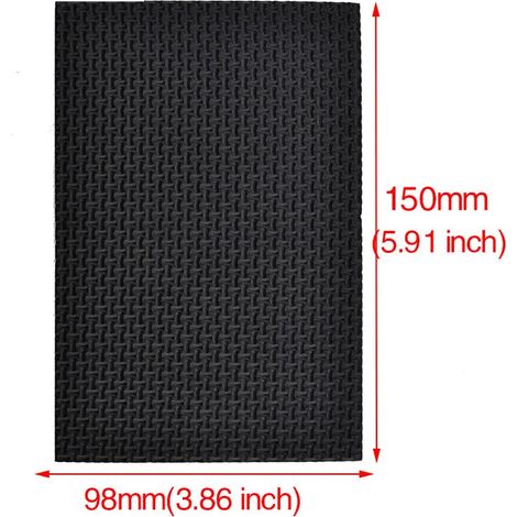 (Ensemble de 2 pièces) Patins auto-adhésifs pour pieds de meubles, antidérapants, amortissants, protection pour tables et chaises.