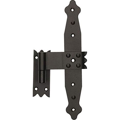 KOTARBAU - Nastro a croce centrale da 240 mm, con carrucola di serraggio, per finestre e finestre, verniciato a polvere, colore: nero, cerniere per mobili, porte (1/5)