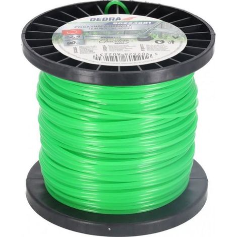 Decespugliatore Dedra 80Z24901 filo 2.4 mm 90 m (1/3)