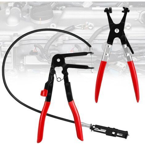 Hose Clamp Pliers (2 Pack) - Handy Tool for Hose Clamp Installation and Repair - Ideal for Pipefitters and Mechanics (1/4)